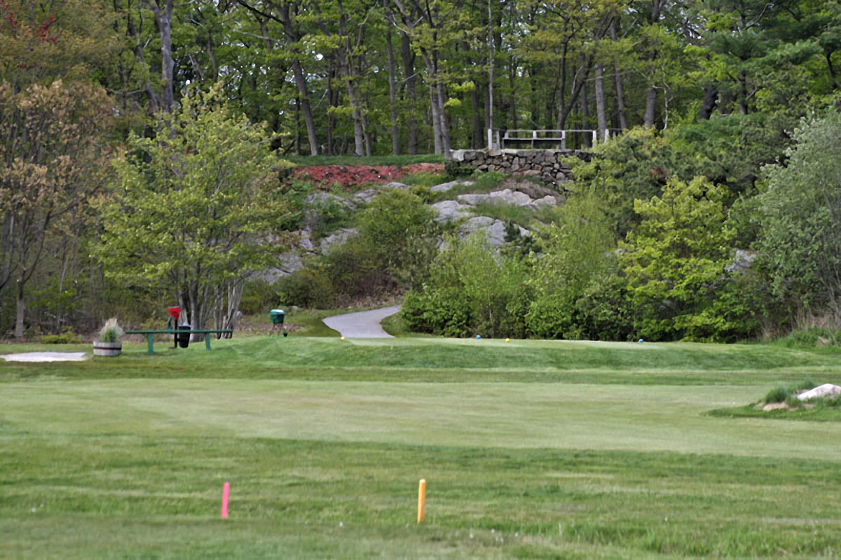 The elevated fourth tee